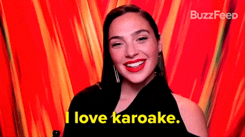 Wonder Woman Karaoke GIF by BuzzFeed