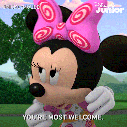 Mickey Mouse Thank You GIF by Disney Jr. by DisneyJr