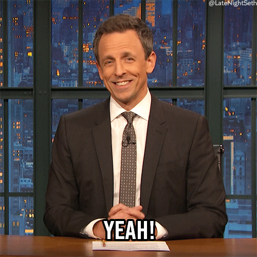 seth meyers applause GIF by Late Night with Seth Meyers