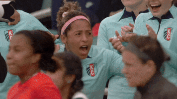 Cheer On Lets Go GIF by National Women's Soccer League