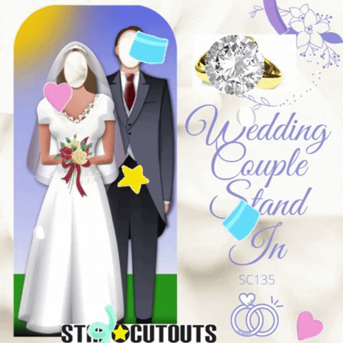 Have A Good Time Wedding GIF by STARCUTOUTSUK