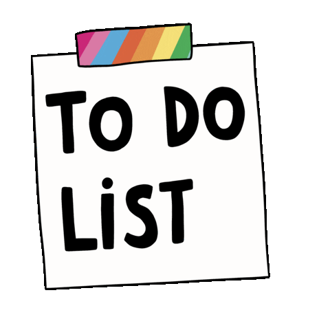 Shop Small To Do Sticker by Happy Peach Club