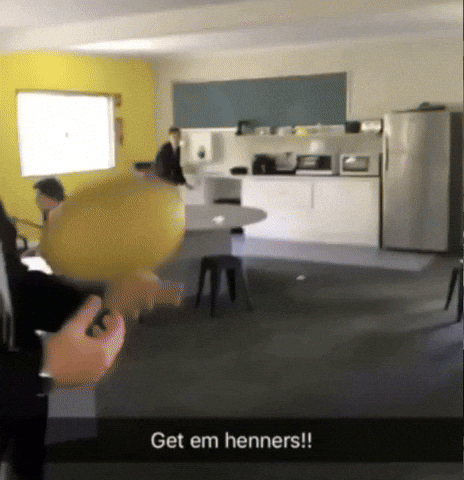 Run It Straight Common Room GIF