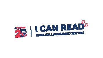 25Th Anniversary Sticker by I CAN READ INDONESIA