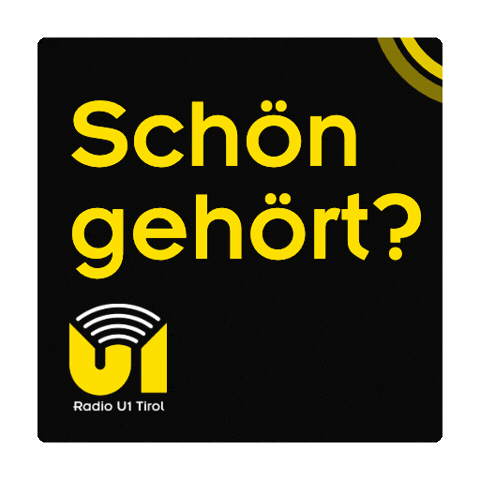 Sticker by Radio U1 Tirol