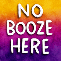 Not Drinking Alcohol Free GIF by Sarah The Palmer