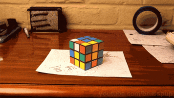 Rubiks Cube animated GIF