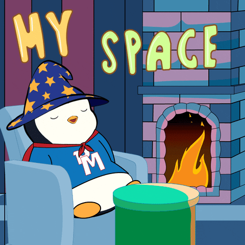Relaxed My Space GIF by Pudgy Penguins