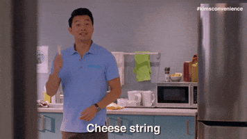 String Cheese Comedy GIF by Kim's Convenience