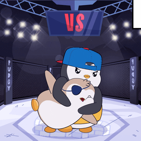 Muay Thai Fighting GIF by Pudgy Penguins