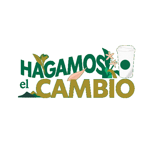 Día De La Tierra Sticker by StarbucksMex
