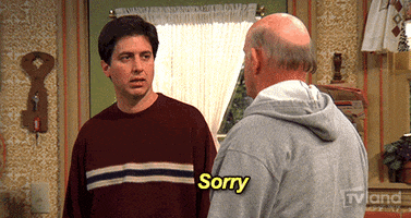 Sorry Not Sorry Television GIF by TV Land Classic