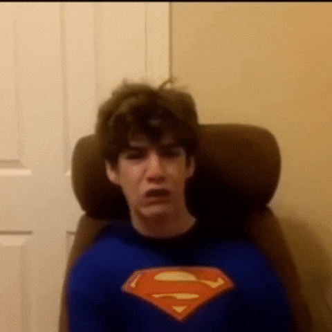 Dax Flame Superman GIF