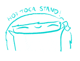 Stand Sticker