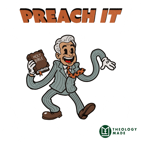 Christian Preaching GIF by Theology Made