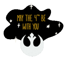 Star Wars May The Force Be With You Sticker
