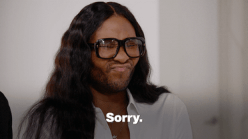 sorry law roach GIF by America's Next Top Model