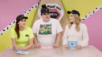 Grace Helbig Christine GIF by This Might Get