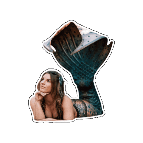 Texas Megan Sticker by Mermaid Nimue