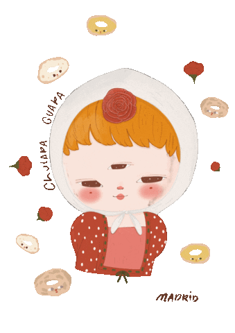 Girl Sticker