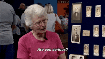 million dollars seriously GIF by AntiquesRoadshow