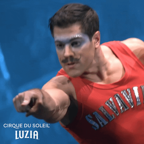 Muscles Watching You GIF by Cirque du Soleil