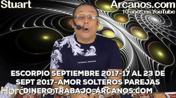 horoscopo semanal escorpio septiembre 2017 amor GIF by Horoscopo de Los Arcanos