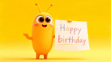 Celebrating Happy Birthday GIF by Calmlings