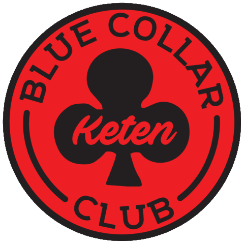 Blue Collar Sticker by KETEN