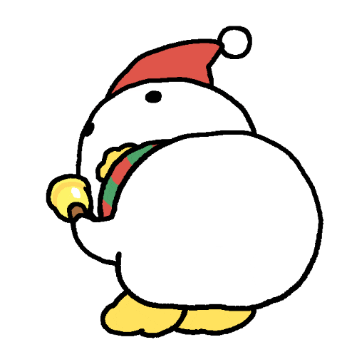 Dance Christmas Sticker