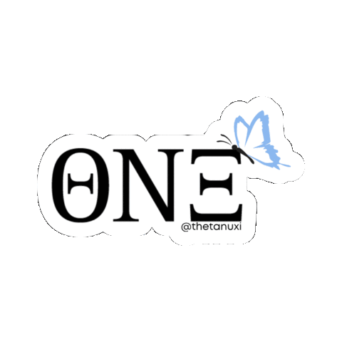 Theta Nu Xi Multicultural Sorority, Inc. Sticker