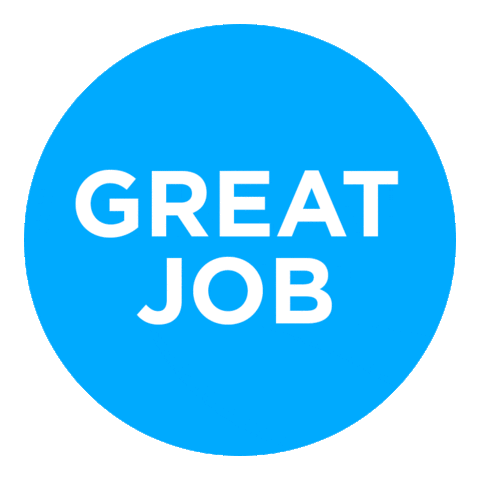 Great Job Bom Trabalho Sticker by Whatta