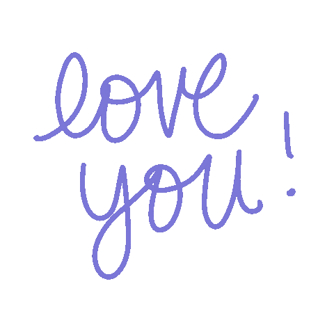 Love You Sticker