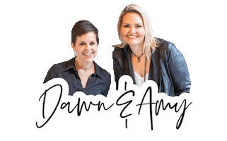 Dawn & Amy - Real Estate Team Sticker