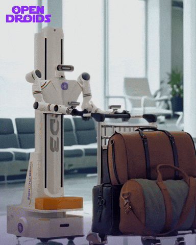 On My Way Airport GIF by OpenDroids