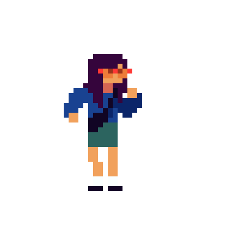 Animation 8Bit Sticker