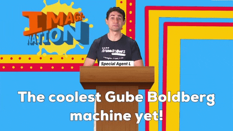 The Coolest Gube Boldberg Machine Yet GIF - Find & Share on GIPHY