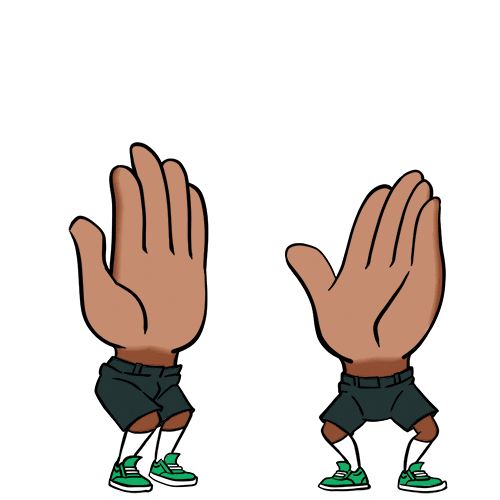 Highfive Sticker