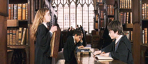 Hogwarts Library GIFs - Get the best GIF on GIPHY