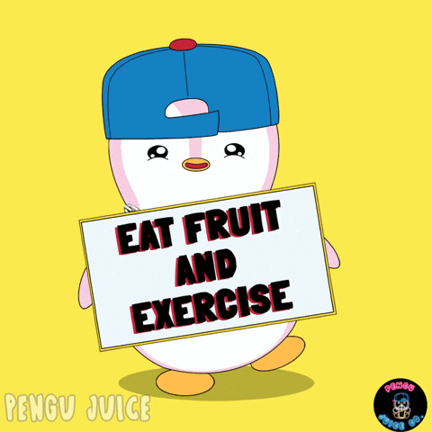 Fresh Fruit Fitness GIF by Pengu Juice Co.