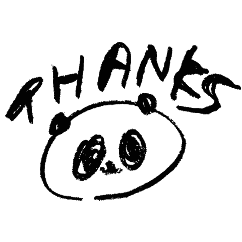 Thanks Sticker