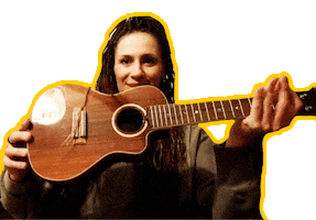 Youtube Ukulele Sticker by Dom Kultury Bronowice w Lublinie
