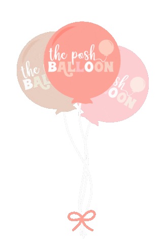 The Posh Balloon Sticker