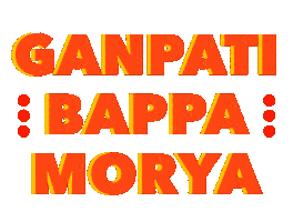 Vinayaka Chaturthi Mumbai Sticker by Sonamm