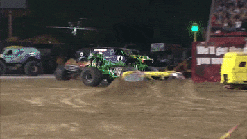 grave digger freestyle GIF by Monster Jam