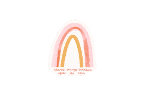 Rainbow Boho Sticker