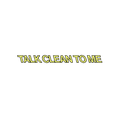 Talk Clean To Me Sticker by Kali Wellness