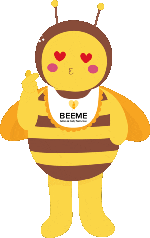 Bee Terimakasih Sticker by BEEME - Mom & Baby Skincare