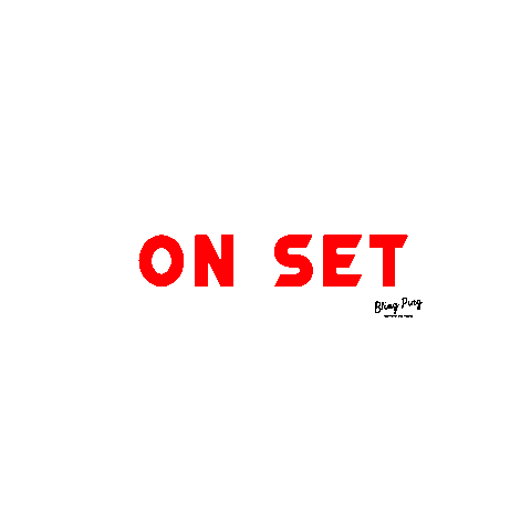 On Set Sticker by BlingPing