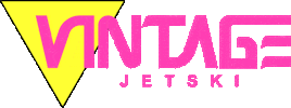VintageJetSki Sticker